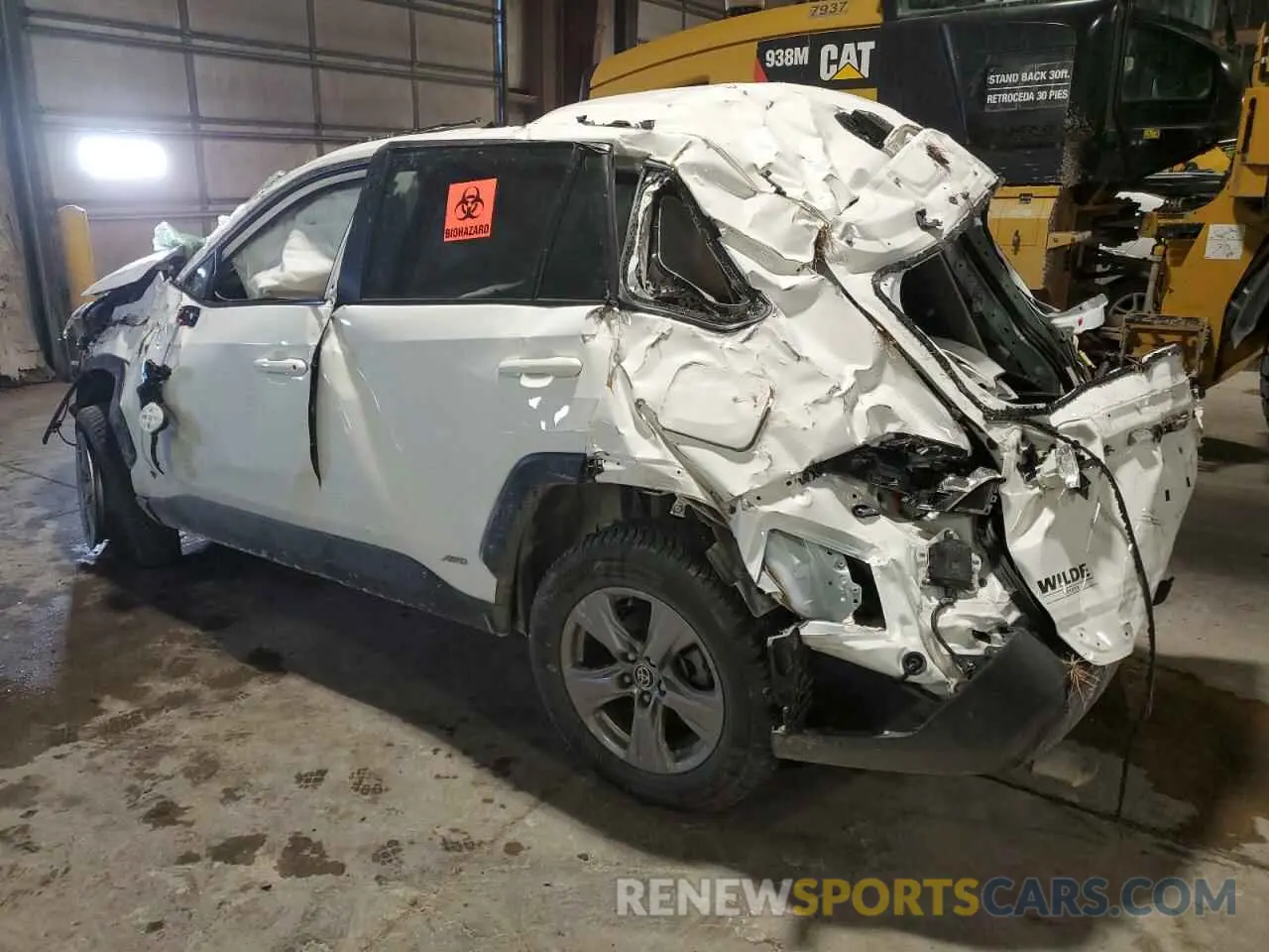 2 Photograph of a damaged car JTMMWRFV5PD198696 TOYOTA RAV4 2023