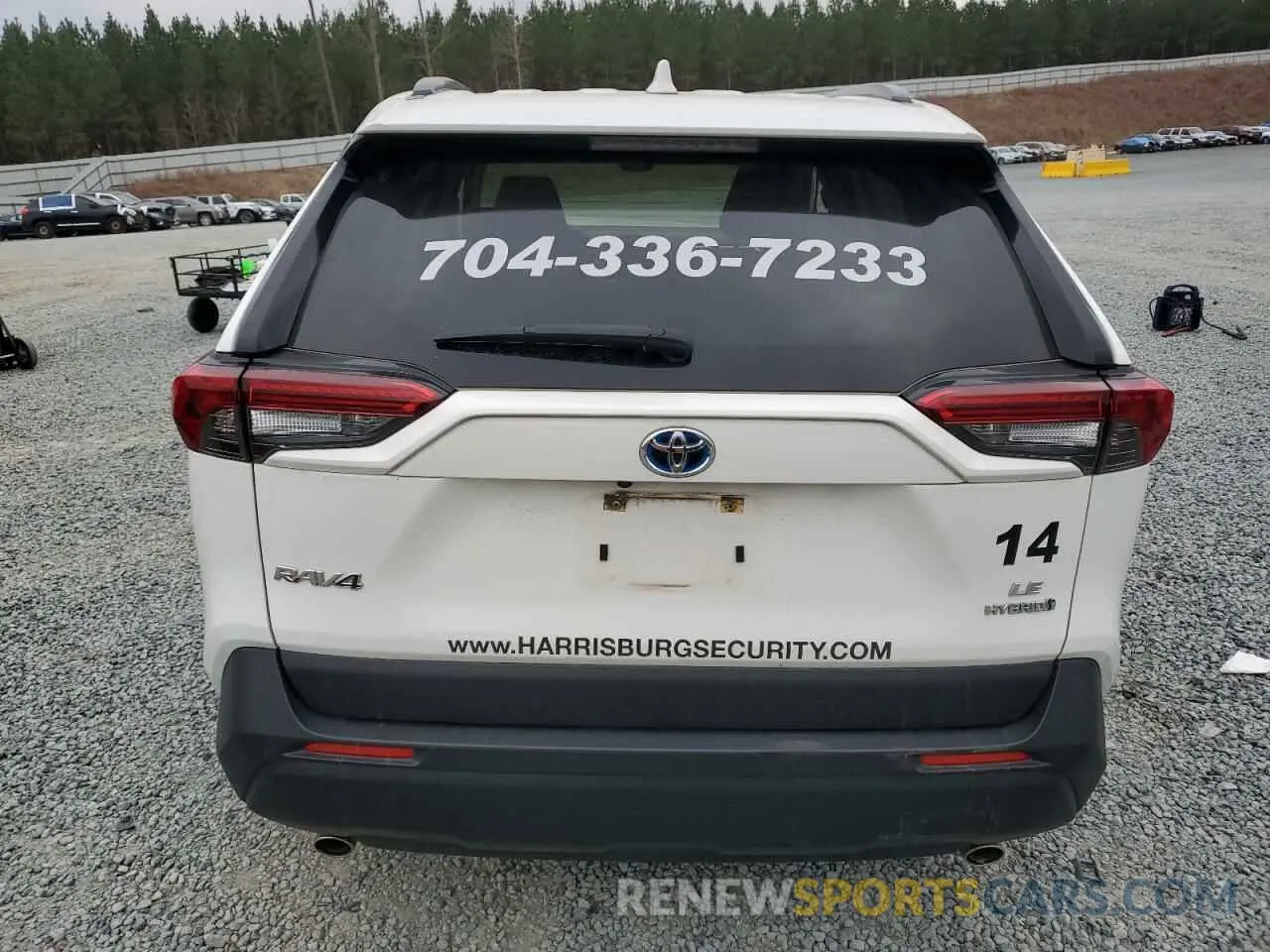 6 Photograph of a damaged car JTMMWRFV8PD180404 TOYOTA RAV4 2023