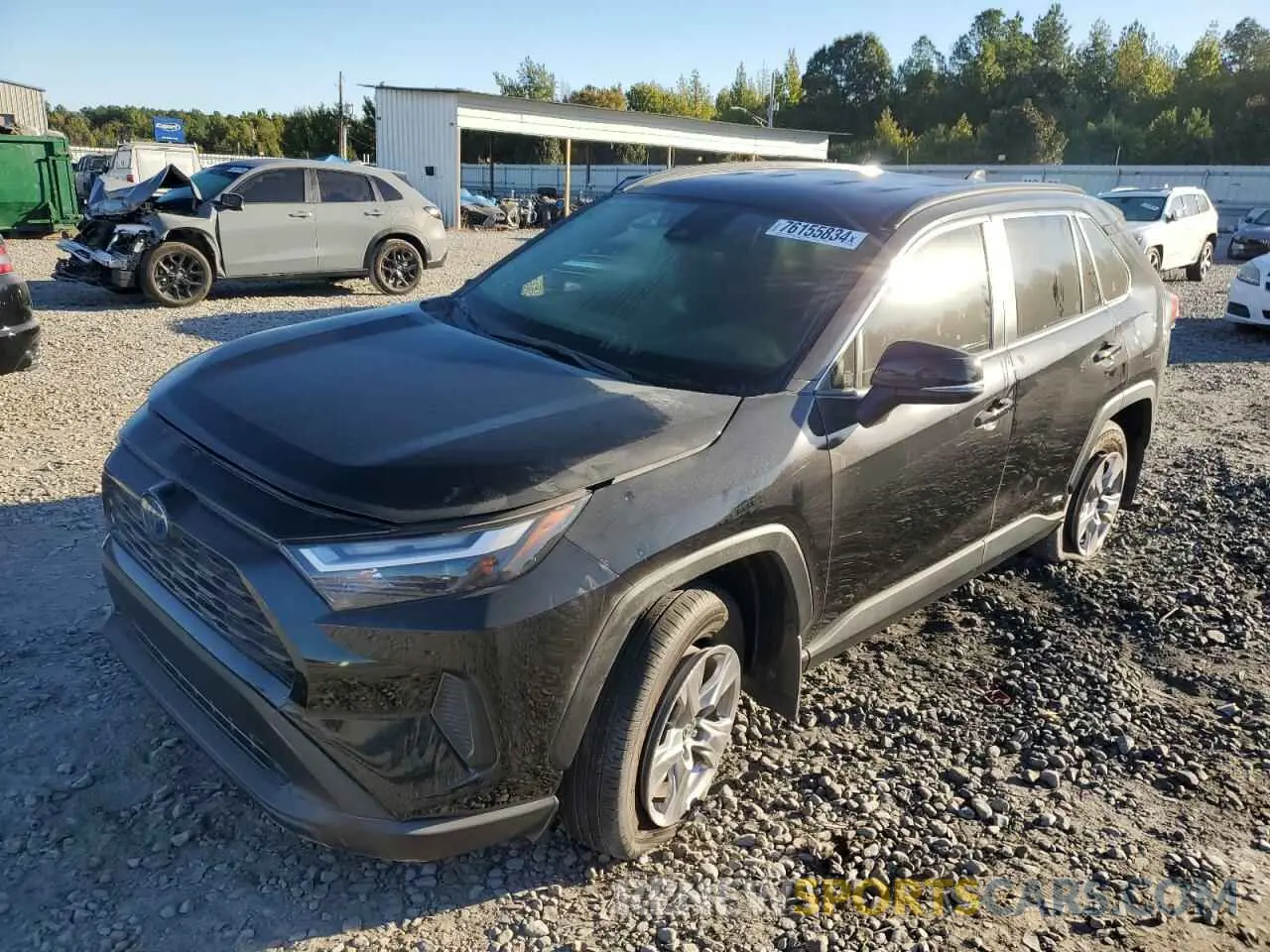 1 Photograph of a damaged car JTMMWRFV8PD195596 TOYOTA RAV4 2023