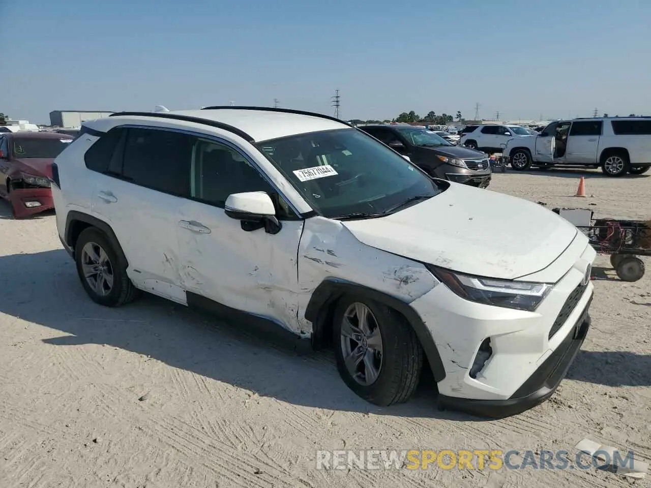 4 Photograph of a damaged car JTMMWRFV8PD207200 TOYOTA RAV4 2023