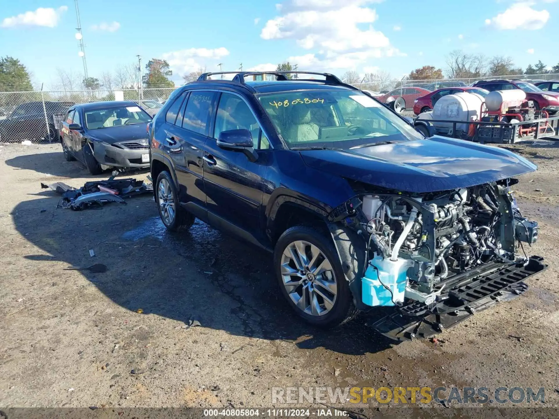 1 Photograph of a damaged car JTMN1RFV2PD094430 TOYOTA RAV4 2023