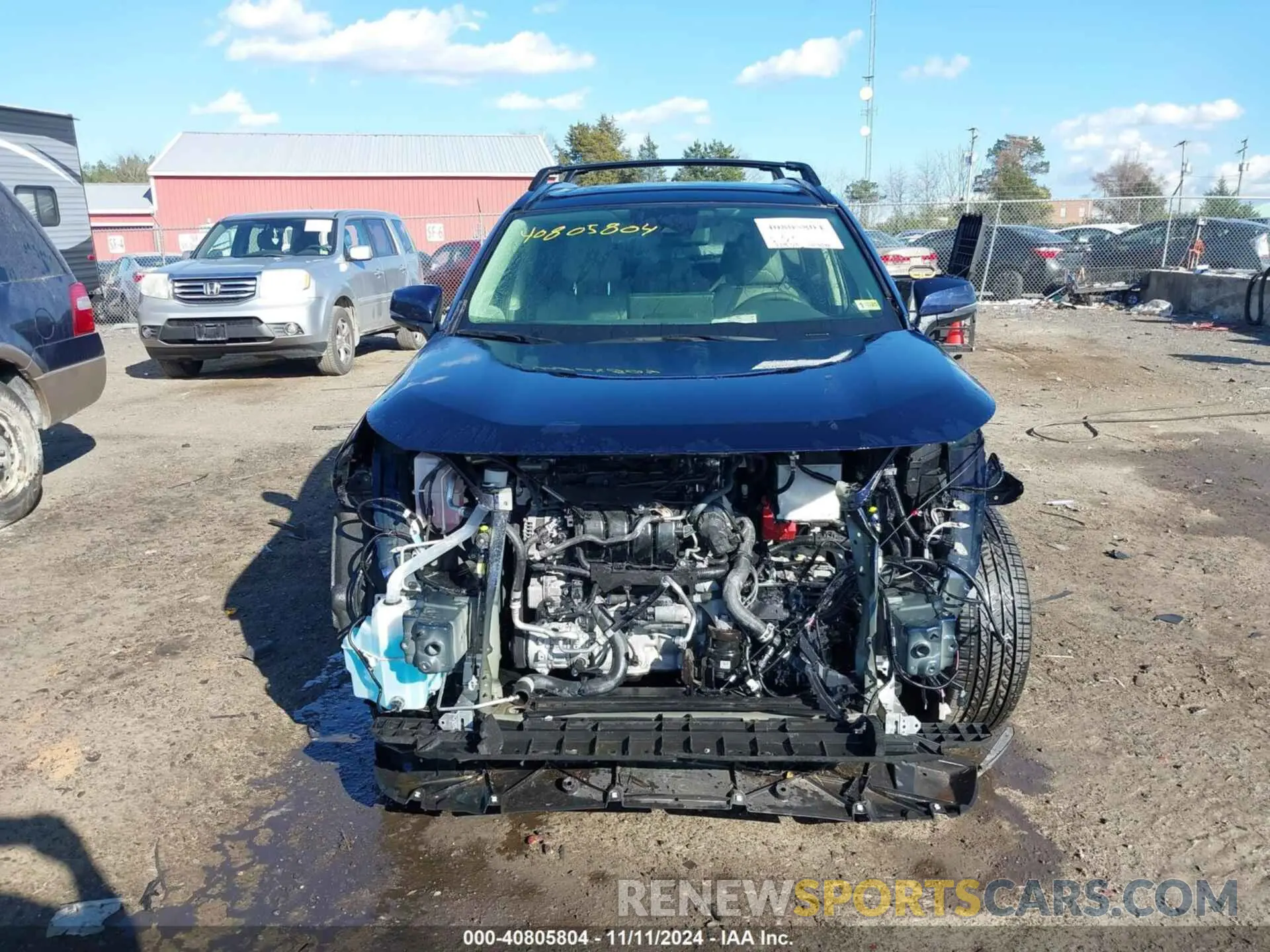 13 Photograph of a damaged car JTMN1RFV2PD094430 TOYOTA RAV4 2023