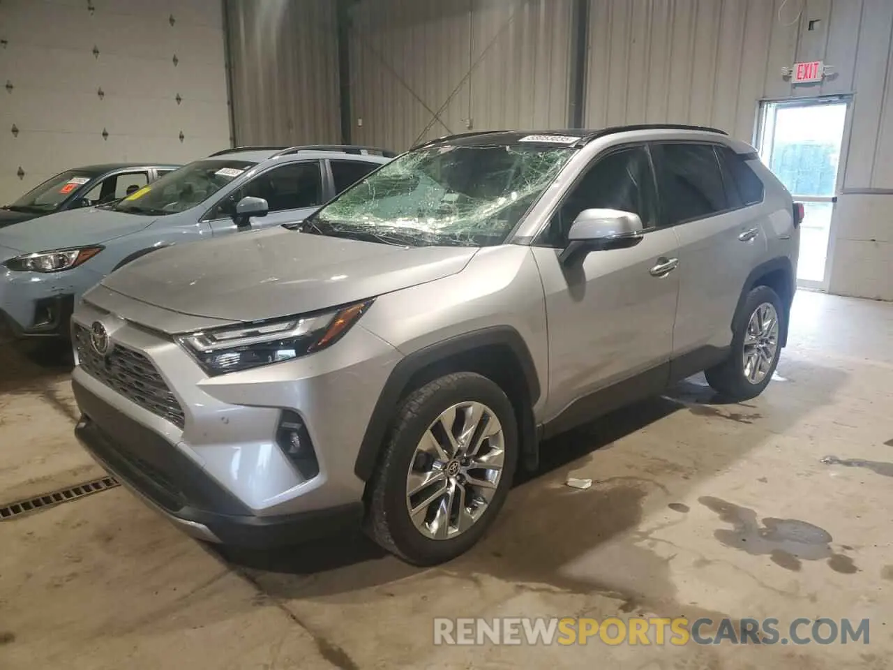 1 Photograph of a damaged car JTMN1RFV4PJ041780 TOYOTA RAV4 2023
