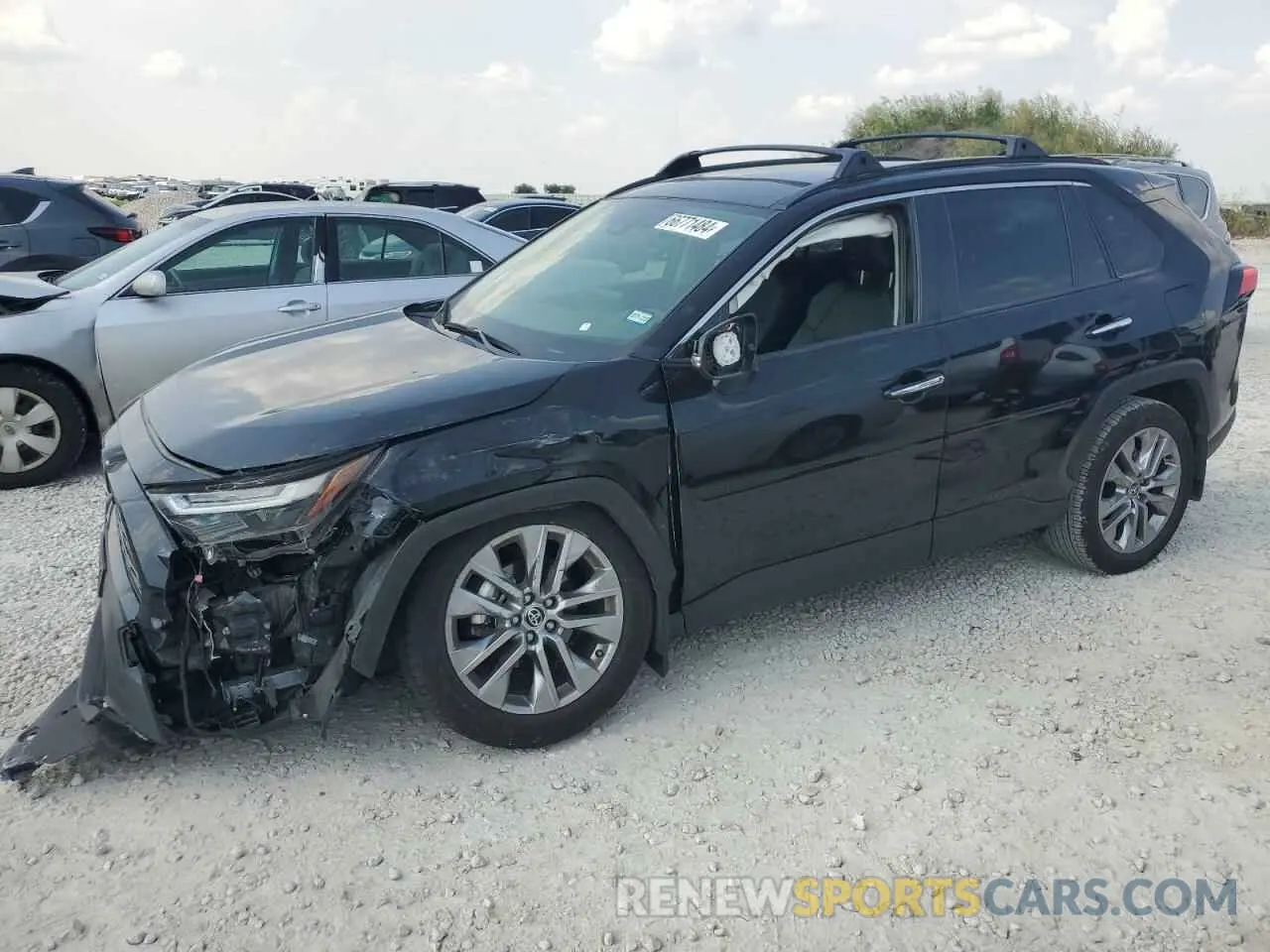 1 Photograph of a damaged car JTMN1RFV7PD099848 TOYOTA RAV4 2023