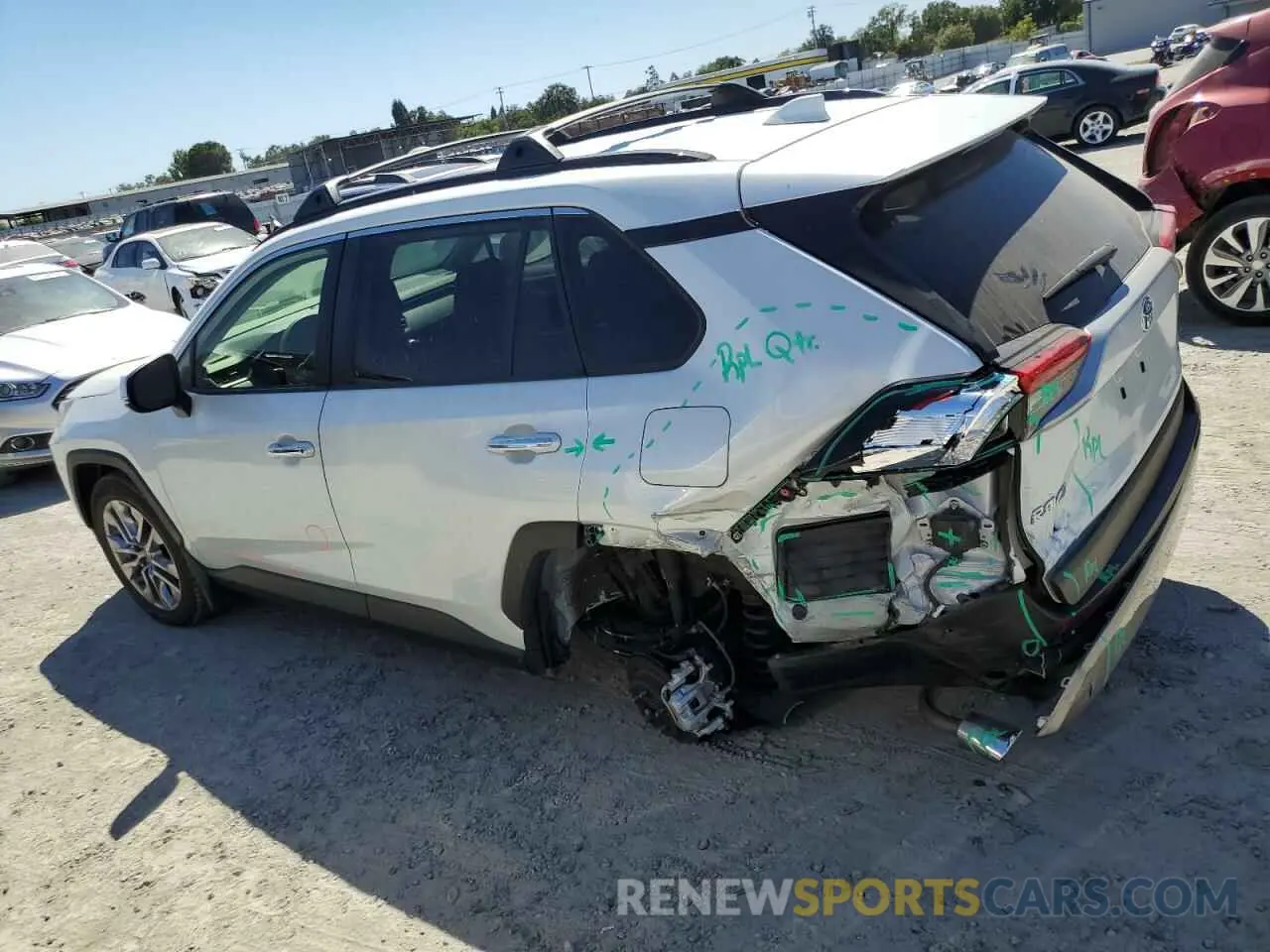 2 Photograph of a damaged car JTMN1RFV8PJ040843 TOYOTA RAV4 2023