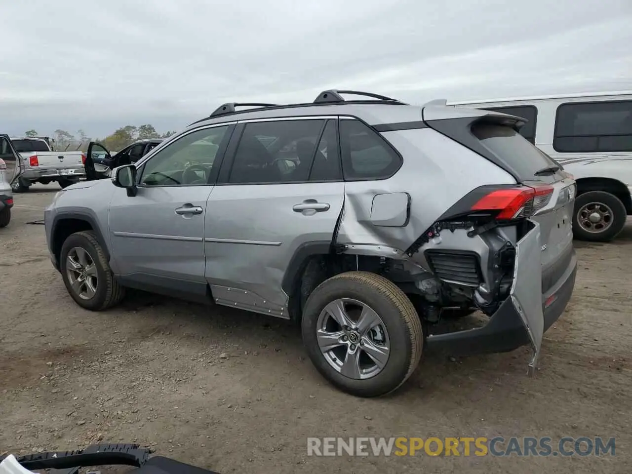 2 Photograph of a damaged car JTMP1RFV4PD094387 TOYOTA RAV4 2023