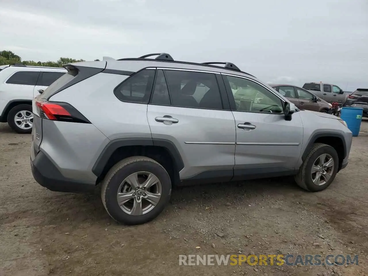 3 Photograph of a damaged car JTMP1RFV4PD094387 TOYOTA RAV4 2023