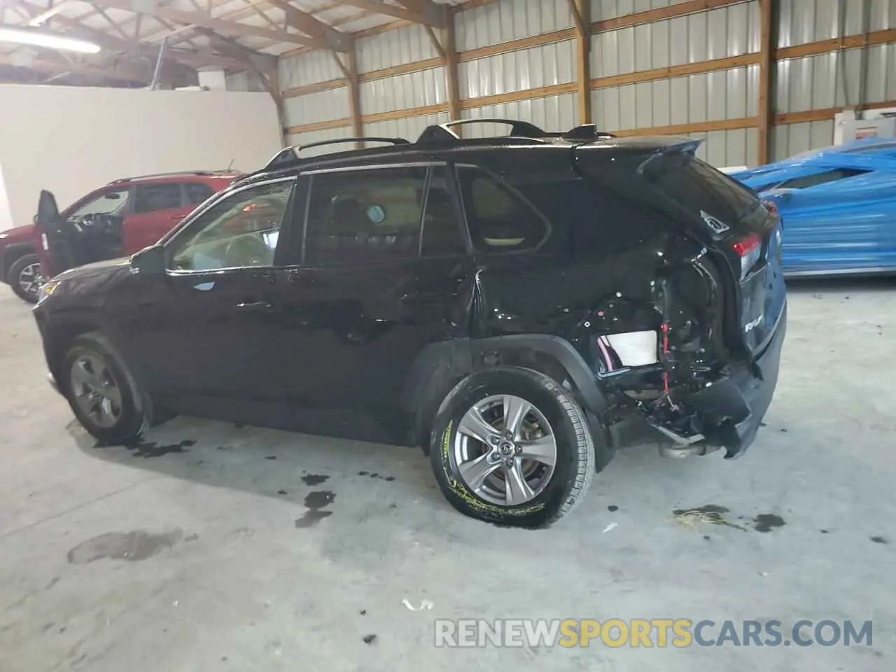 2 Photograph of a damaged car JTMP1RFV5PD095113 TOYOTA RAV4 2023