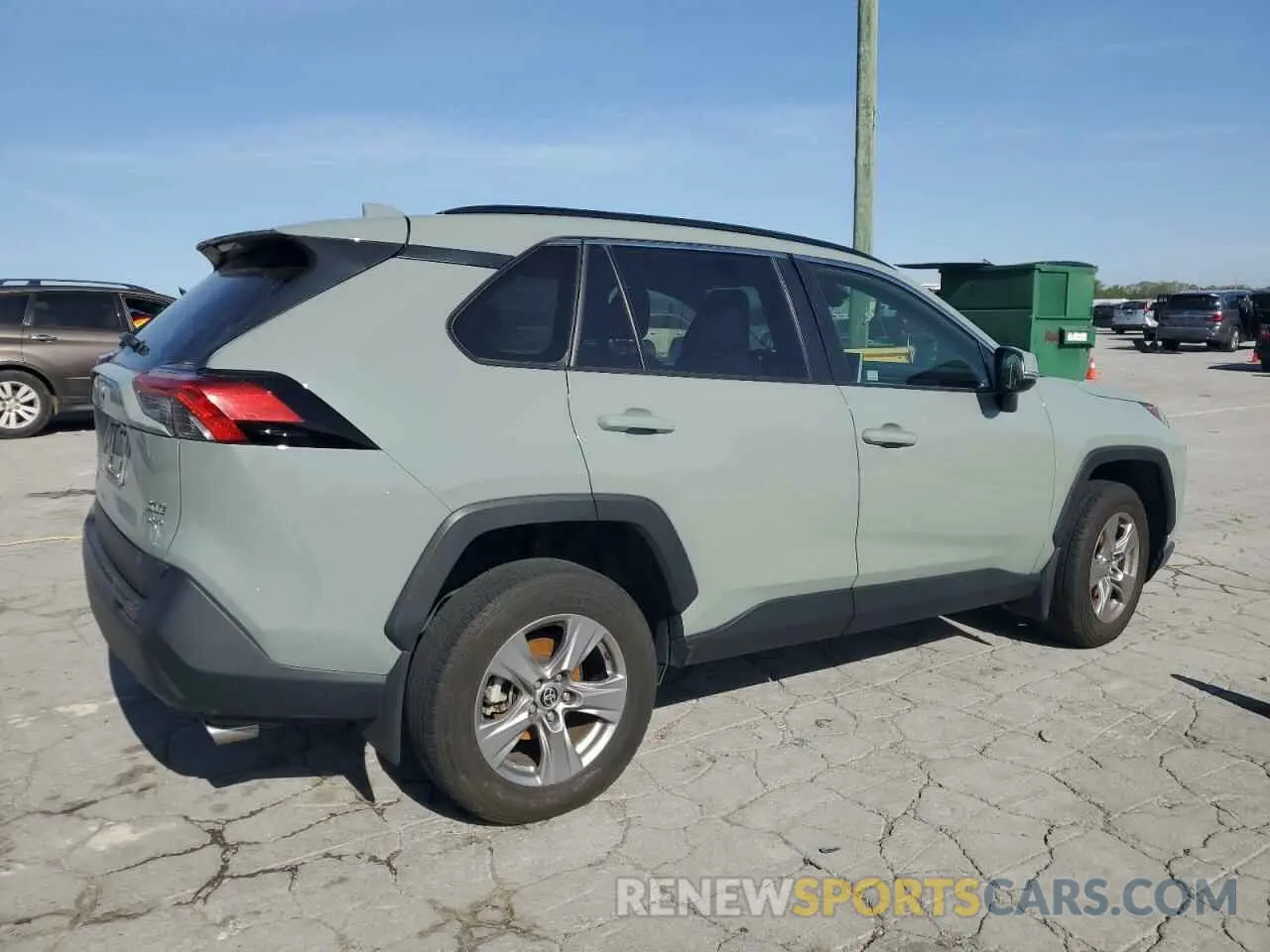 3 Photograph of a damaged car JTMP1RFV6PD093354 TOYOTA RAV4 2023