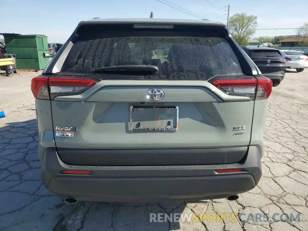 6 Photograph of a damaged car JTMP1RFV6PD093354 TOYOTA RAV4 2023