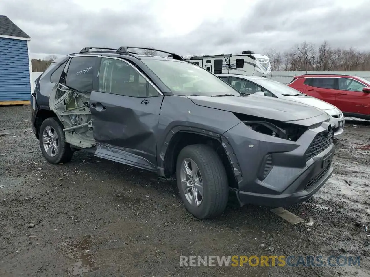 4 Photograph of a damaged car JTMP1RFV7PD093184 TOYOTA RAV4 2023