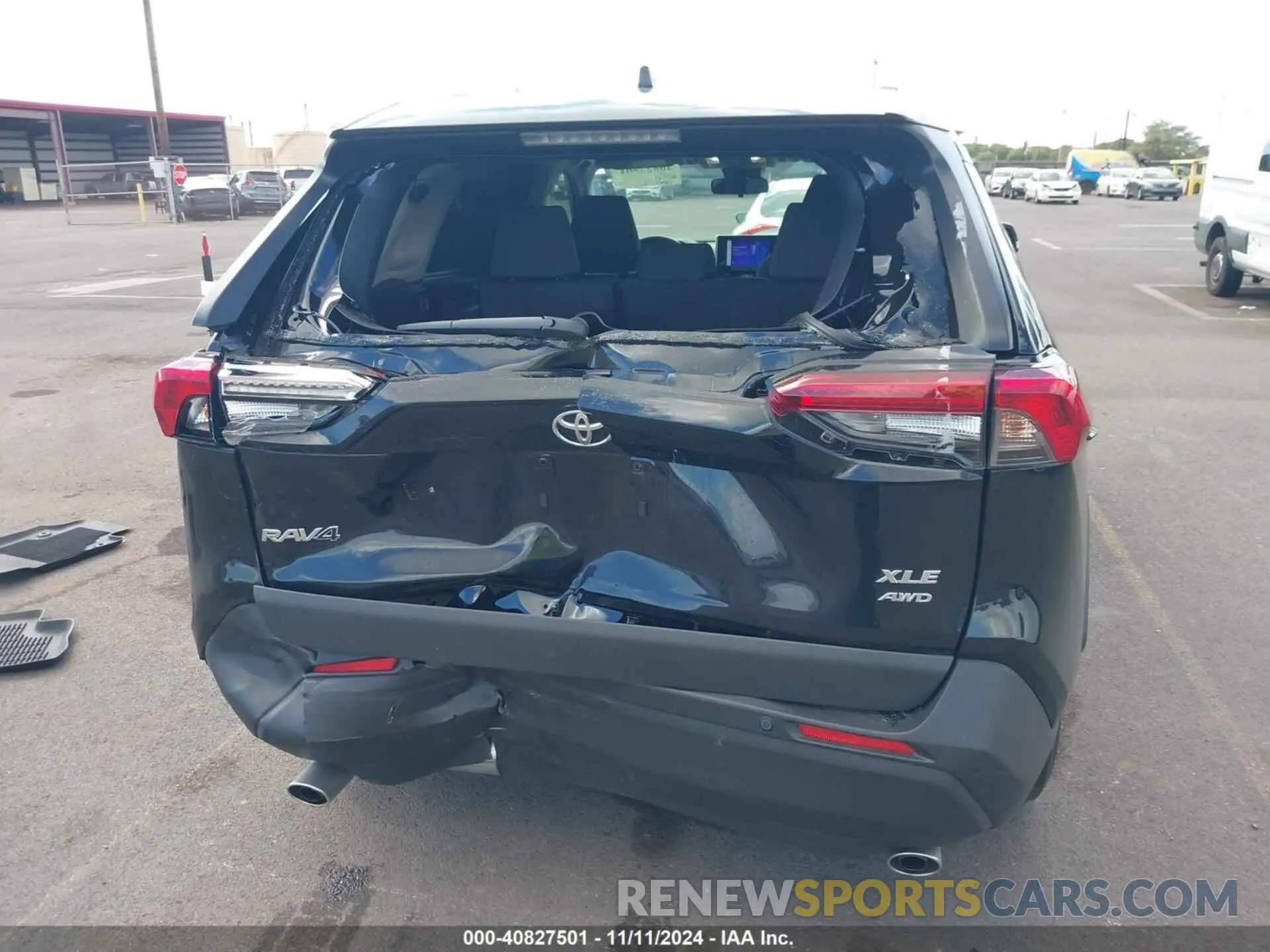 6 Photograph of a damaged car JTMP1RFV7PJ041961 TOYOTA RAV4 2023
