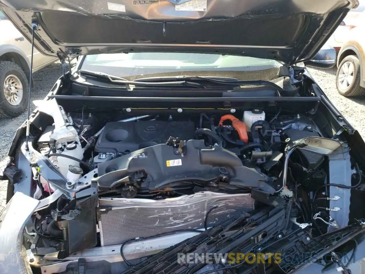 12 Photograph of a damaged car JTMRWRFV0PD191175 TOYOTA RAV4 2023