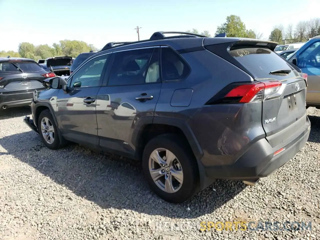 2 Photograph of a damaged car JTMRWRFV0PD191175 TOYOTA RAV4 2023