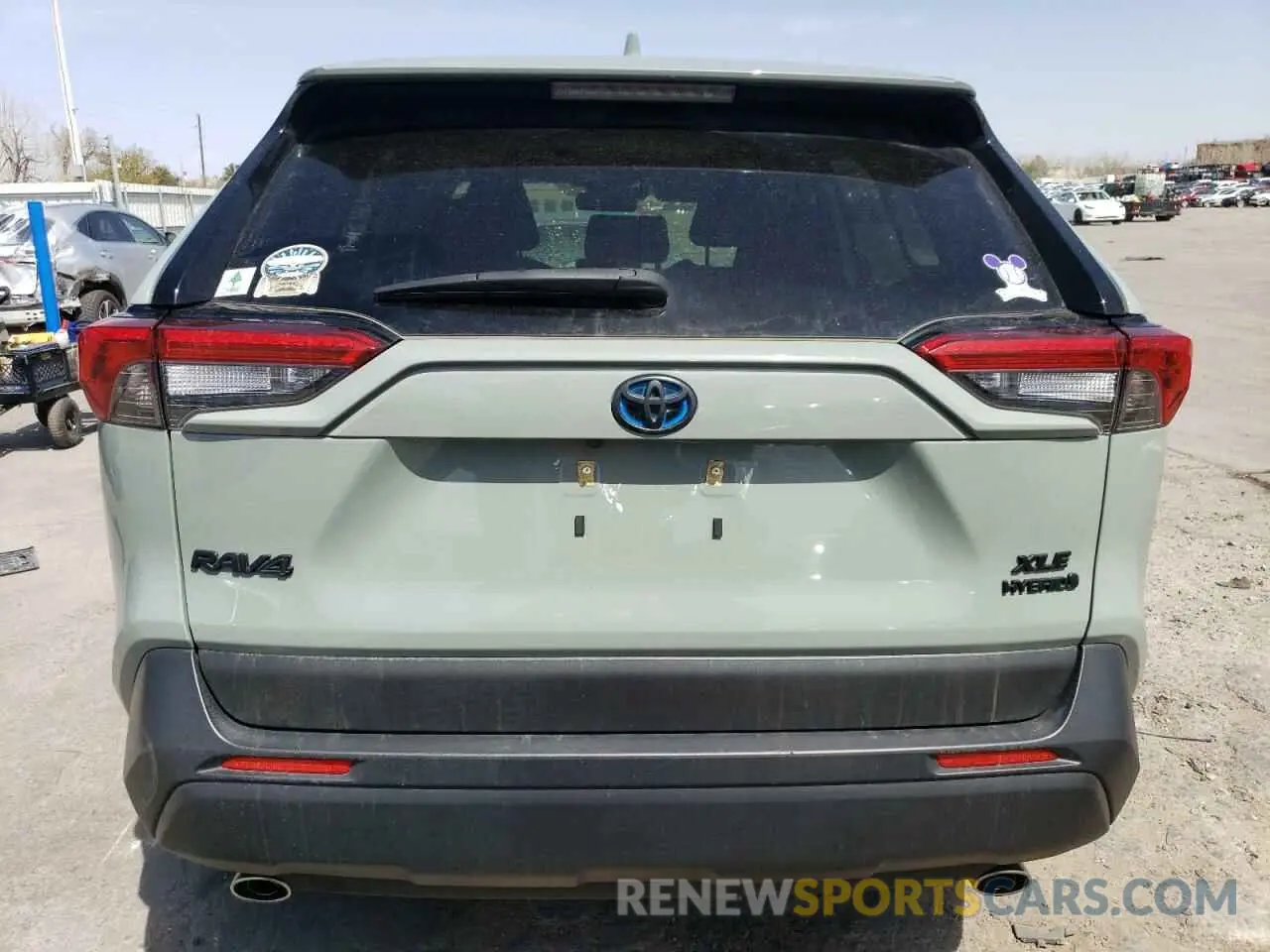 6 Photograph of a damaged car JTMRWRFV1PD171808 TOYOTA RAV4 2023