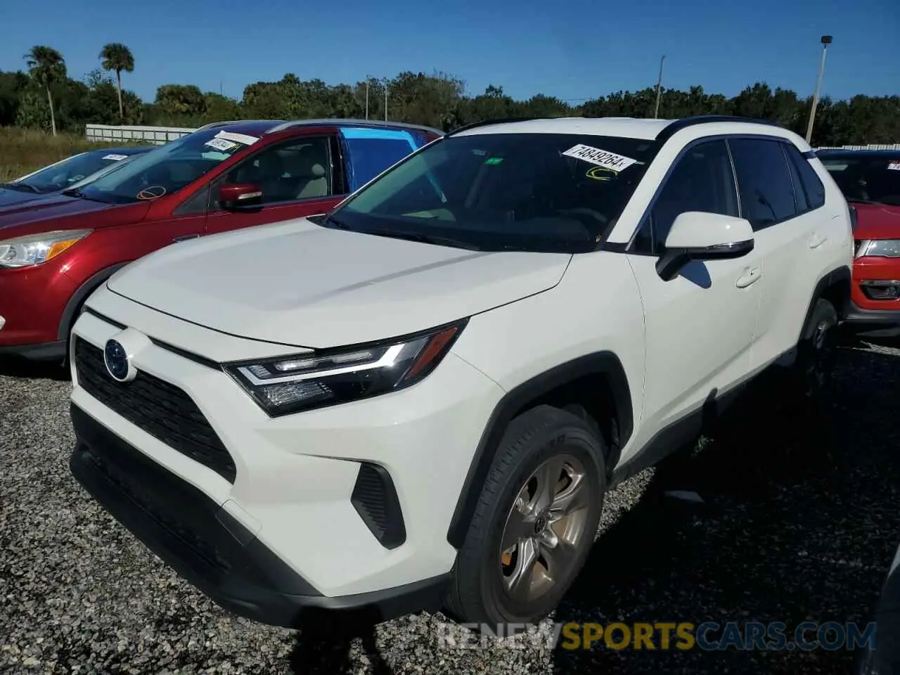 1 Photograph of a damaged car JTMRWRFV1PD201664 TOYOTA RAV4 2023