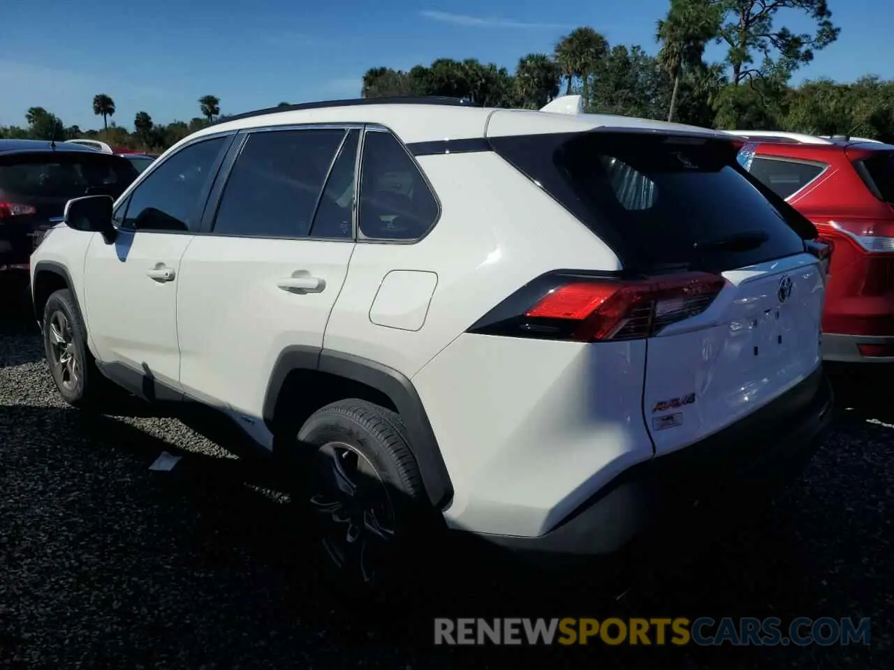 2 Photograph of a damaged car JTMRWRFV1PD201664 TOYOTA RAV4 2023