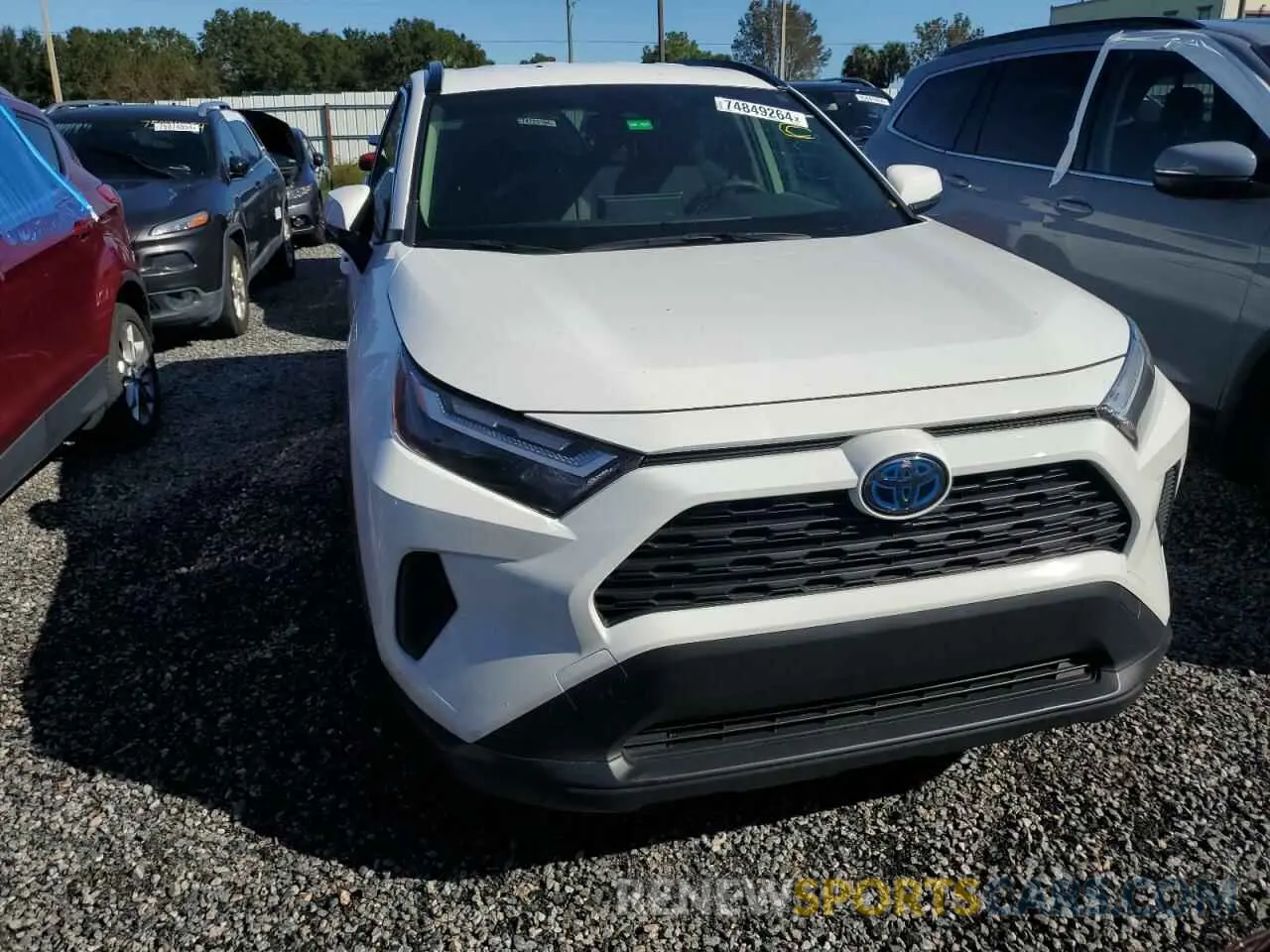 5 Photograph of a damaged car JTMRWRFV1PD201664 TOYOTA RAV4 2023