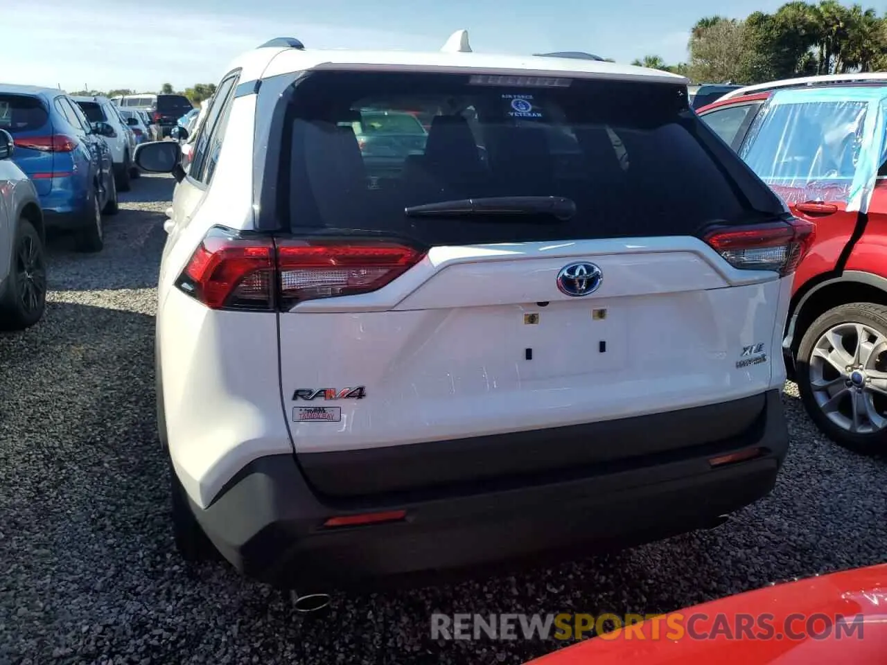 6 Photograph of a damaged car JTMRWRFV1PD201664 TOYOTA RAV4 2023