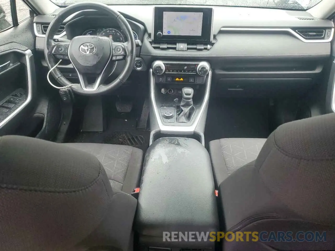 8 Photograph of a damaged car JTMRWRFV1PD201731 TOYOTA RAV4 2023
