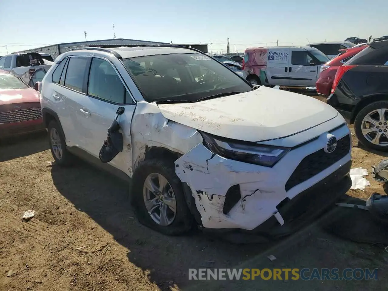 4 Photograph of a damaged car JTMRWRFV2PD188195 TOYOTA RAV4 2023