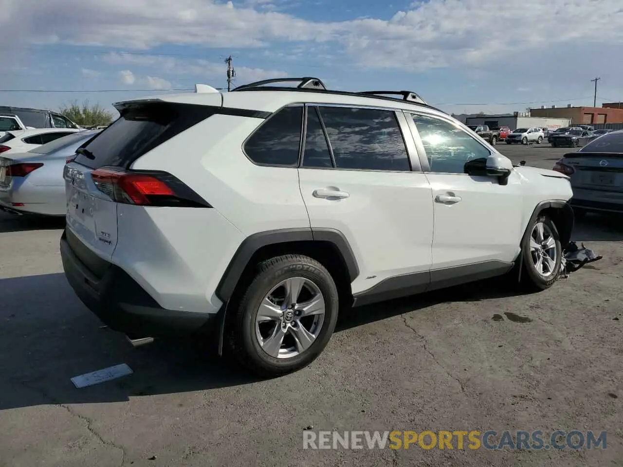 3 Photograph of a damaged car JTMRWRFV2PD205738 TOYOTA RAV4 2023