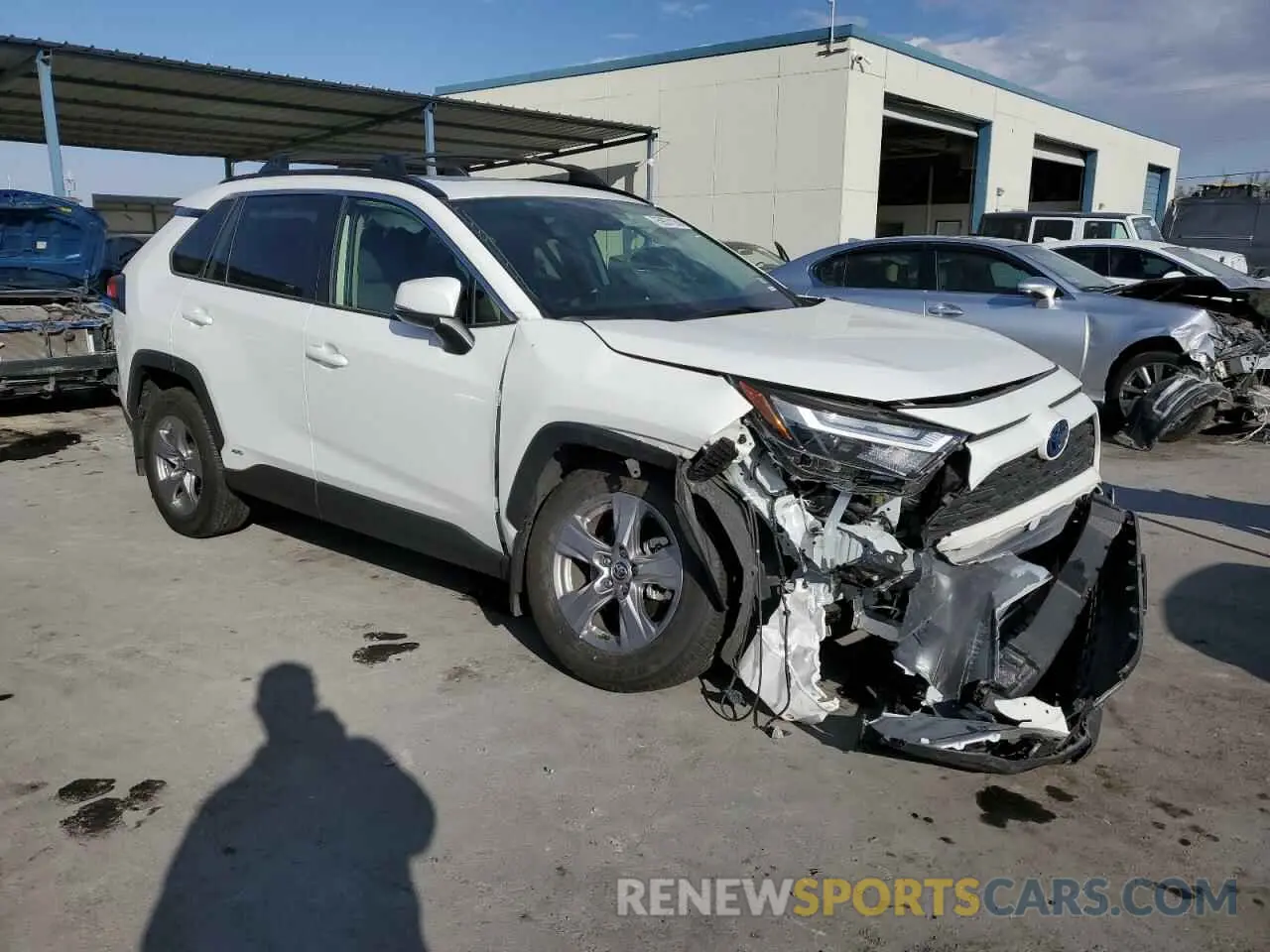 4 Photograph of a damaged car JTMRWRFV2PD205738 TOYOTA RAV4 2023