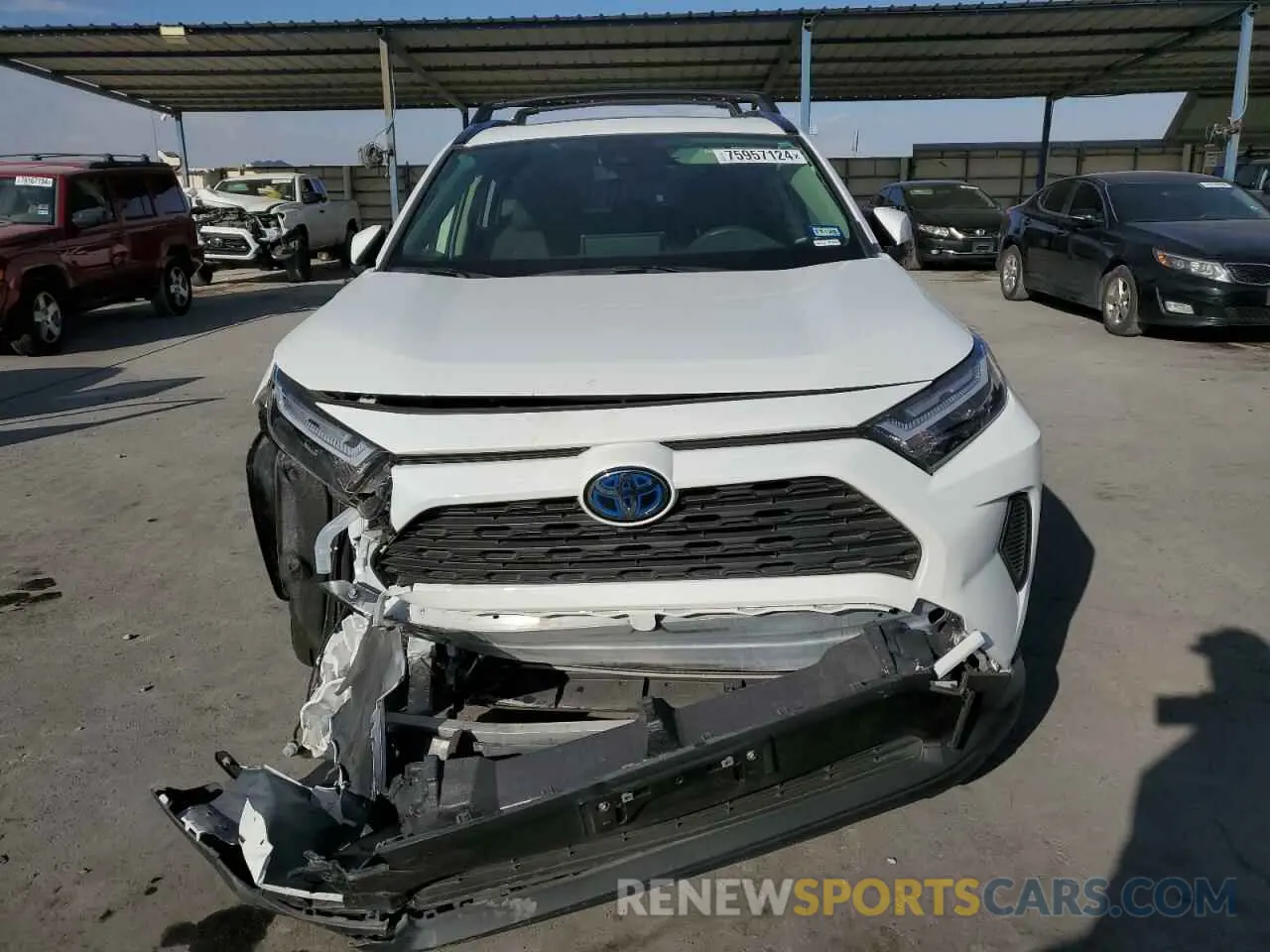 5 Photograph of a damaged car JTMRWRFV2PD205738 TOYOTA RAV4 2023