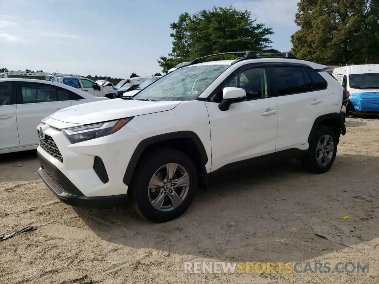 1 Photograph of a damaged car JTMRWRFV2PD206906 TOYOTA RAV4 2023