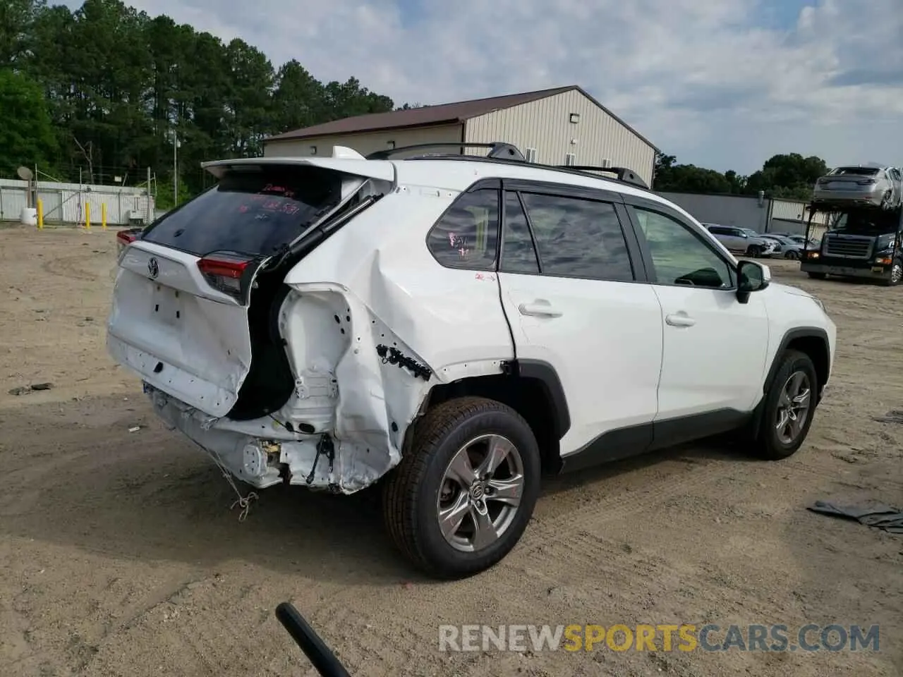3 Photograph of a damaged car JTMRWRFV2PD206906 TOYOTA RAV4 2023