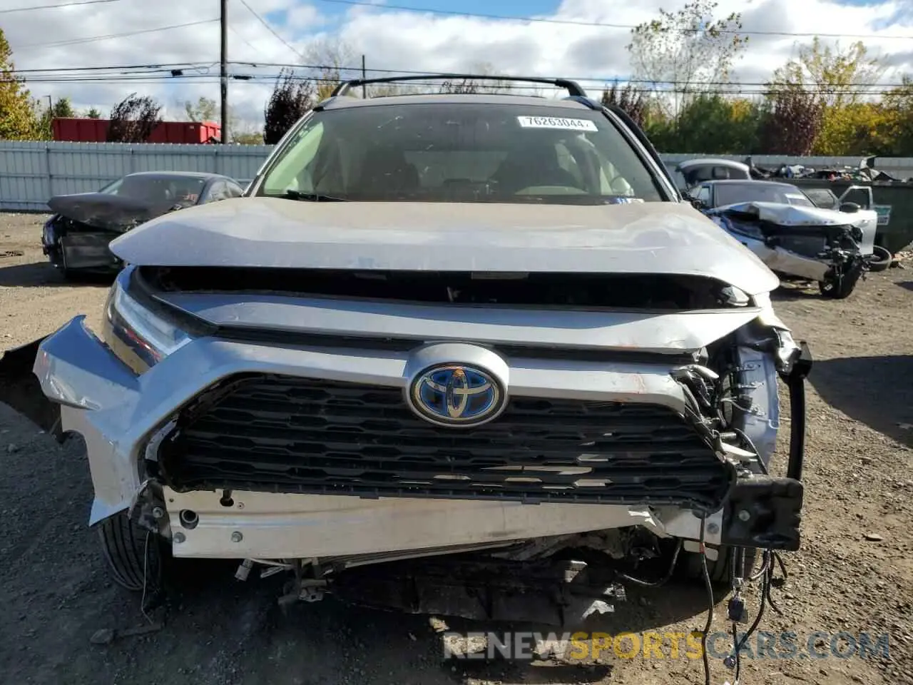 5 Photograph of a damaged car JTMRWRFV2PD574535 TOYOTA RAV4 2023