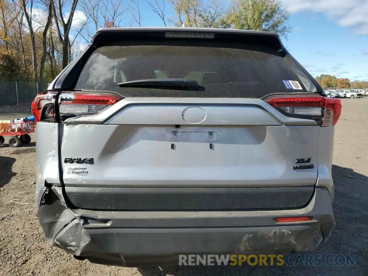 6 Photograph of a damaged car JTMRWRFV2PD574535 TOYOTA RAV4 2023