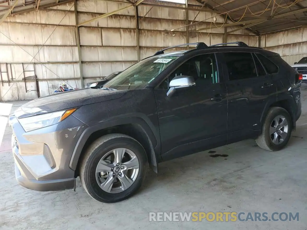 1 Photograph of a damaged car JTMRWRFV2PJ057110 TOYOTA RAV4 2023