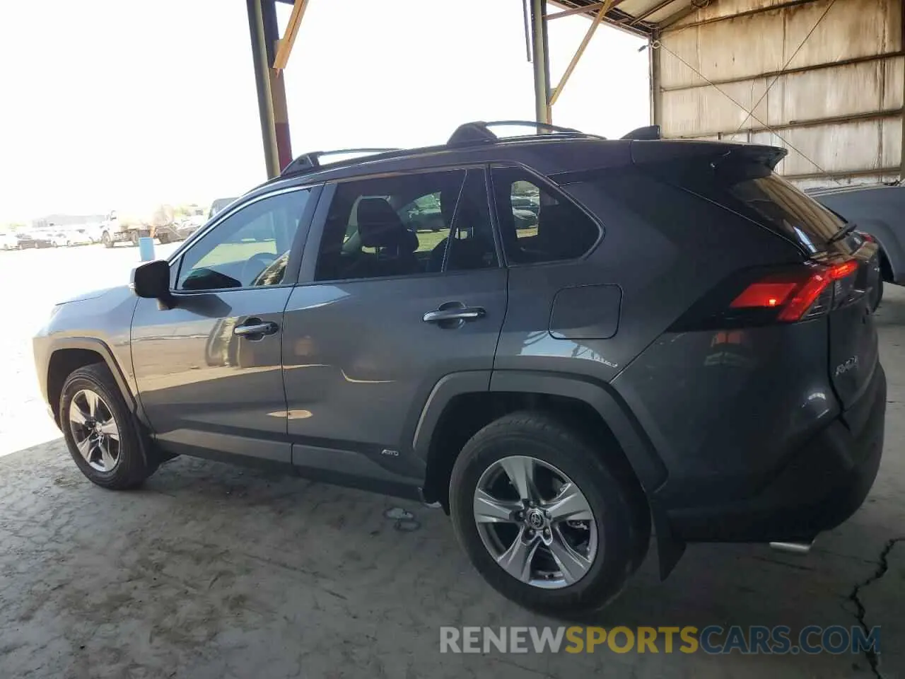 2 Photograph of a damaged car JTMRWRFV2PJ057110 TOYOTA RAV4 2023