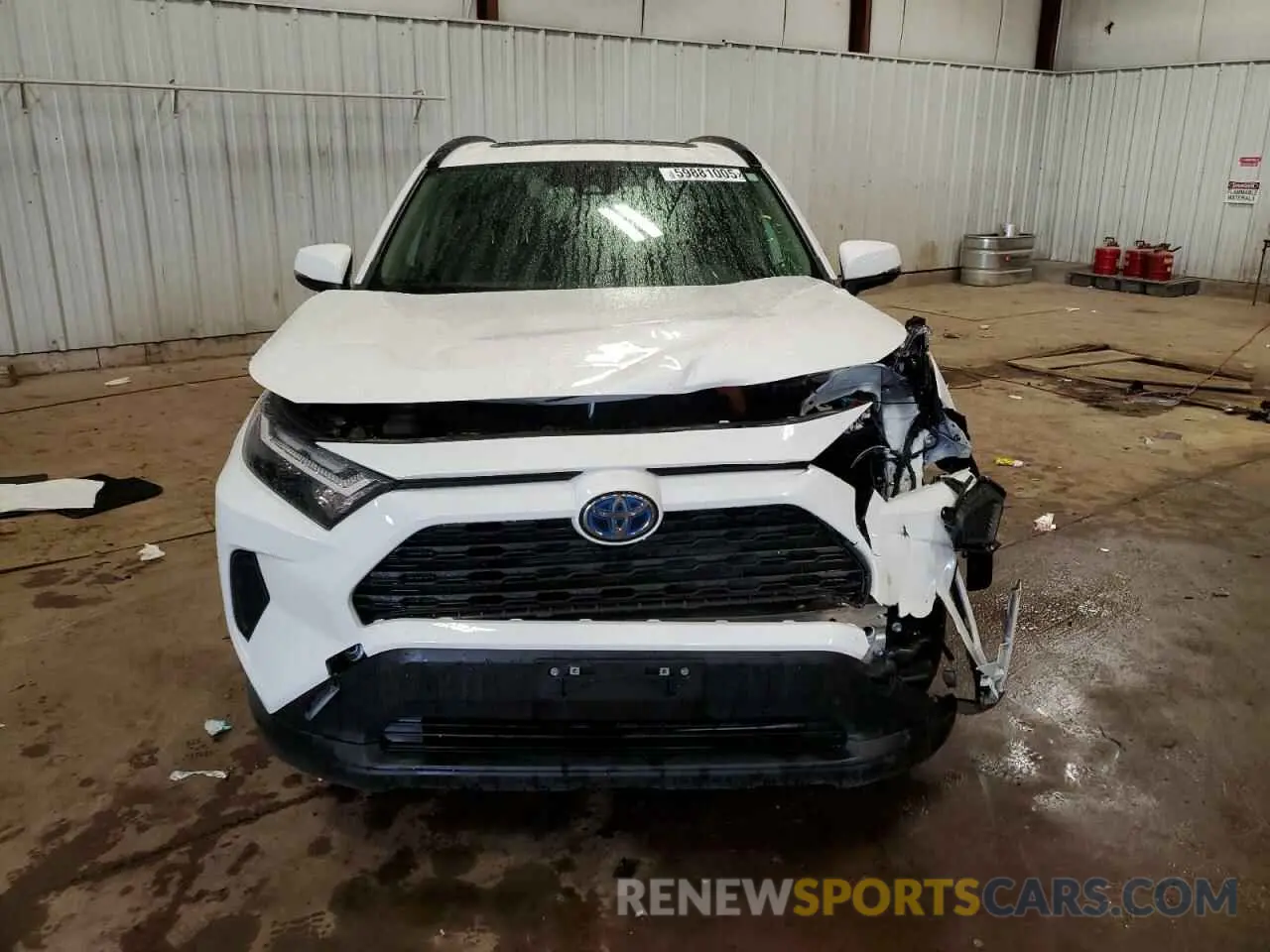 5 Photograph of a damaged car JTMRWRFV3PD572194 TOYOTA RAV4 2023