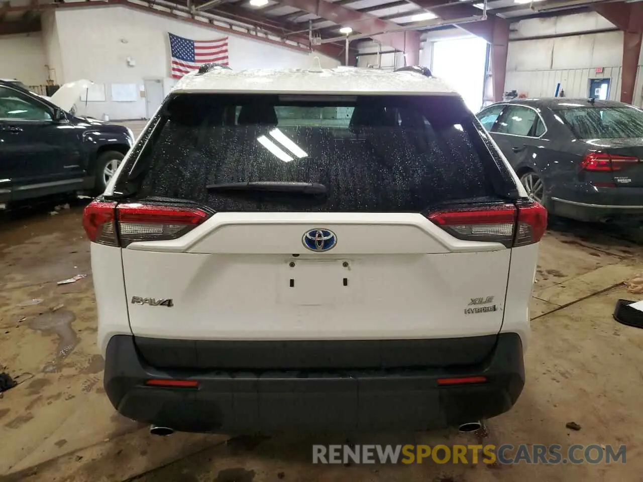 6 Photograph of a damaged car JTMRWRFV3PD572194 TOYOTA RAV4 2023
