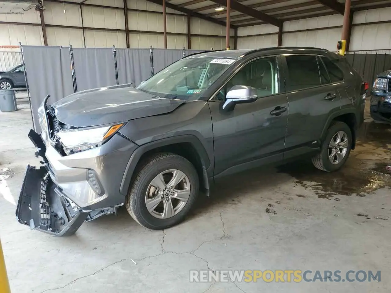 1 Photograph of a damaged car JTMRWRFV5PD187686 TOYOTA RAV4 2023