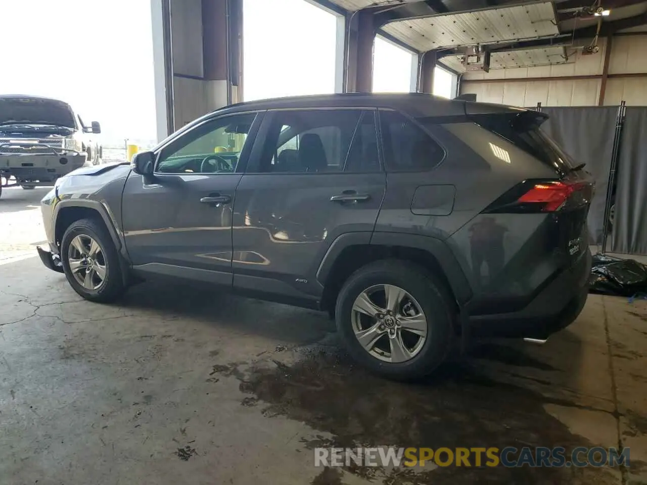 2 Photograph of a damaged car JTMRWRFV5PD187686 TOYOTA RAV4 2023