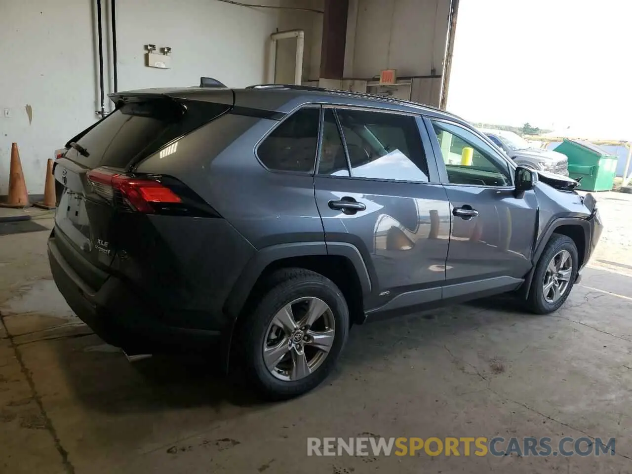 3 Photograph of a damaged car JTMRWRFV5PD187686 TOYOTA RAV4 2023
