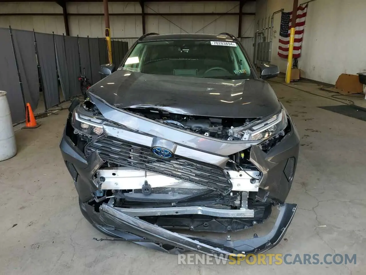 5 Photograph of a damaged car JTMRWRFV5PD187686 TOYOTA RAV4 2023