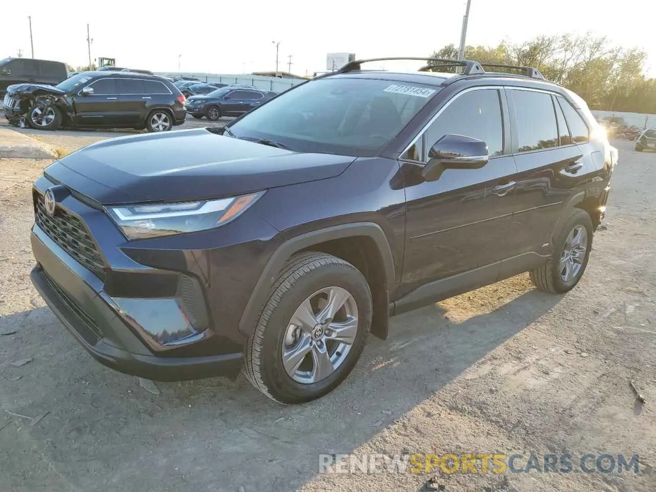 1 Photograph of a damaged car JTMRWRFV5PD187932 TOYOTA RAV4 2023