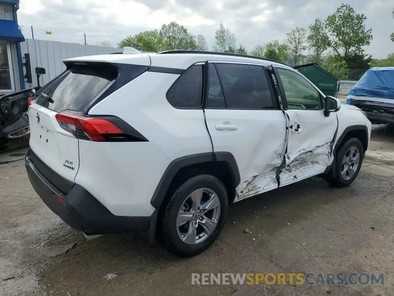 3 Photograph of a damaged car JTMRWRFV6PD202888 TOYOTA RAV4 2023