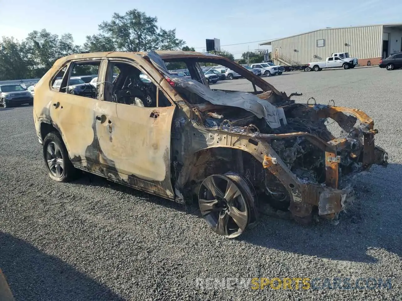 4 Photograph of a damaged car JTMRWRFV6PJ056588 TOYOTA RAV4 2023