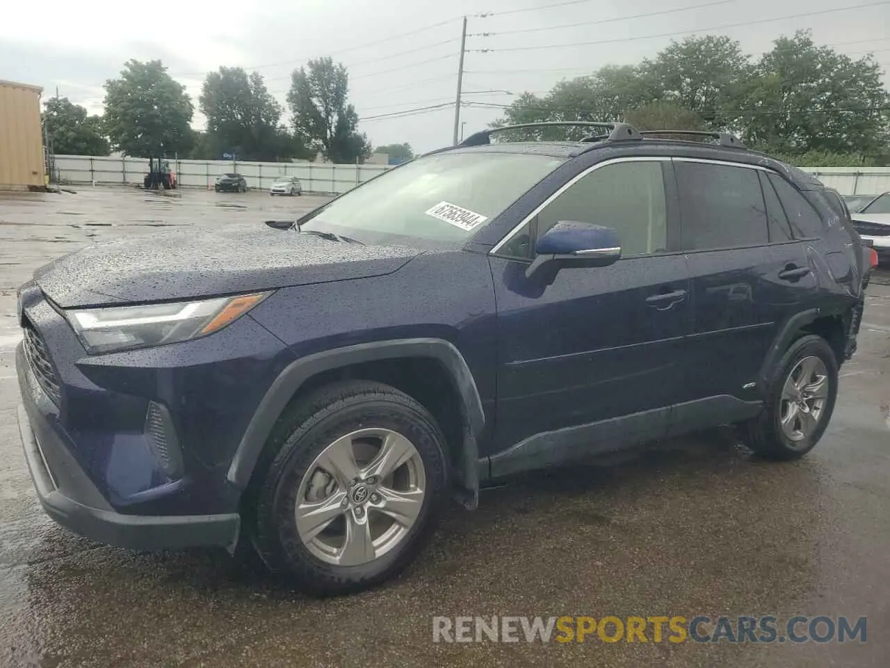 1 Photograph of a damaged car JTMRWRFV7PD181906 TOYOTA RAV4 2023