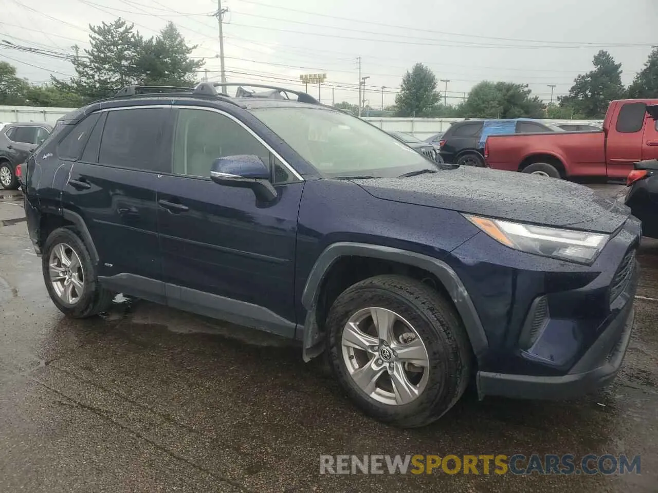 4 Photograph of a damaged car JTMRWRFV7PD181906 TOYOTA RAV4 2023