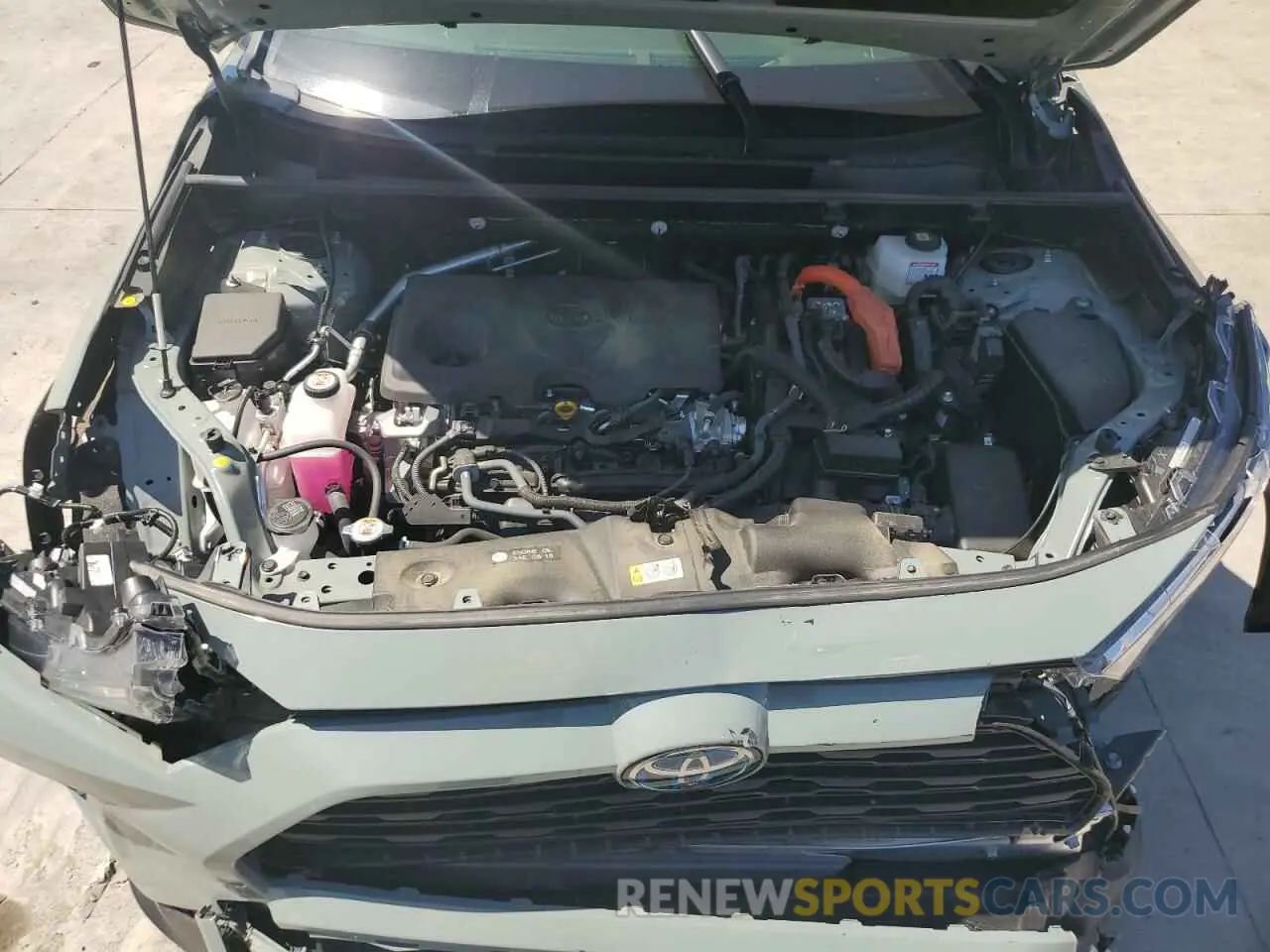 12 Photograph of a damaged car JTMRWRFV9PD194821 TOYOTA RAV4 2023