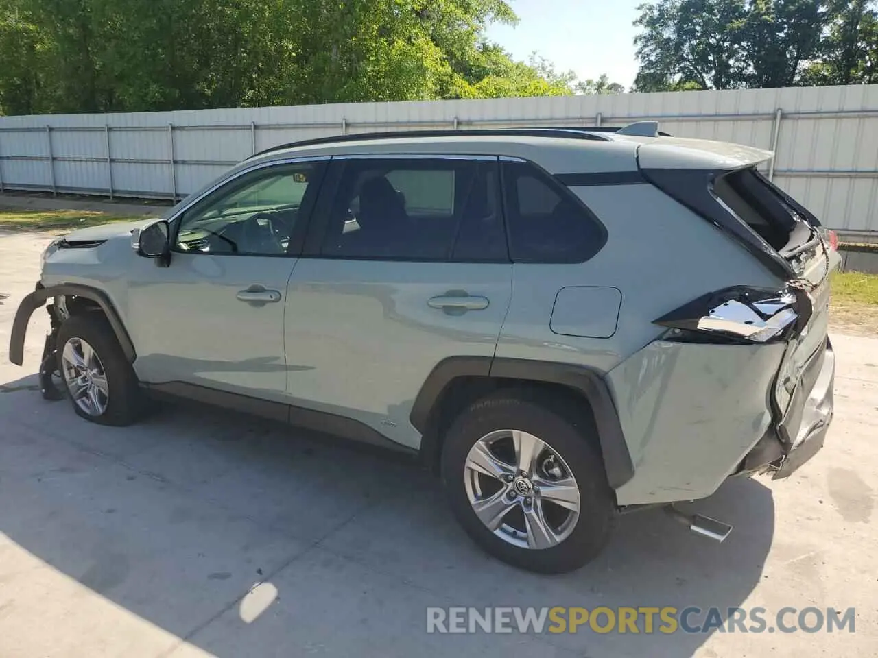 2 Photograph of a damaged car JTMRWRFV9PD194821 TOYOTA RAV4 2023
