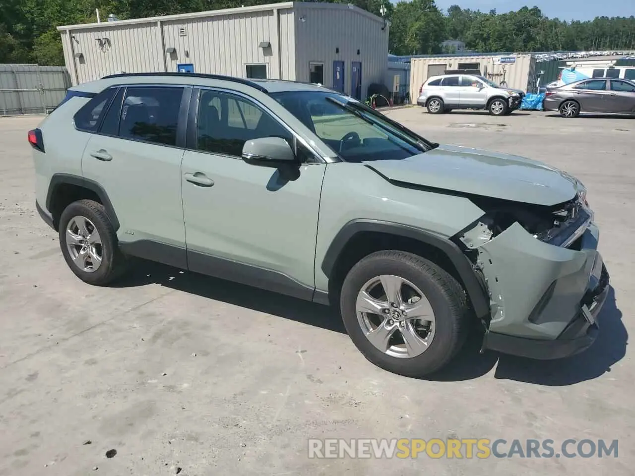 4 Photograph of a damaged car JTMRWRFV9PD194821 TOYOTA RAV4 2023