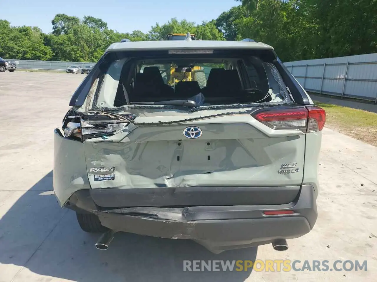 6 Photograph of a damaged car JTMRWRFV9PD194821 TOYOTA RAV4 2023