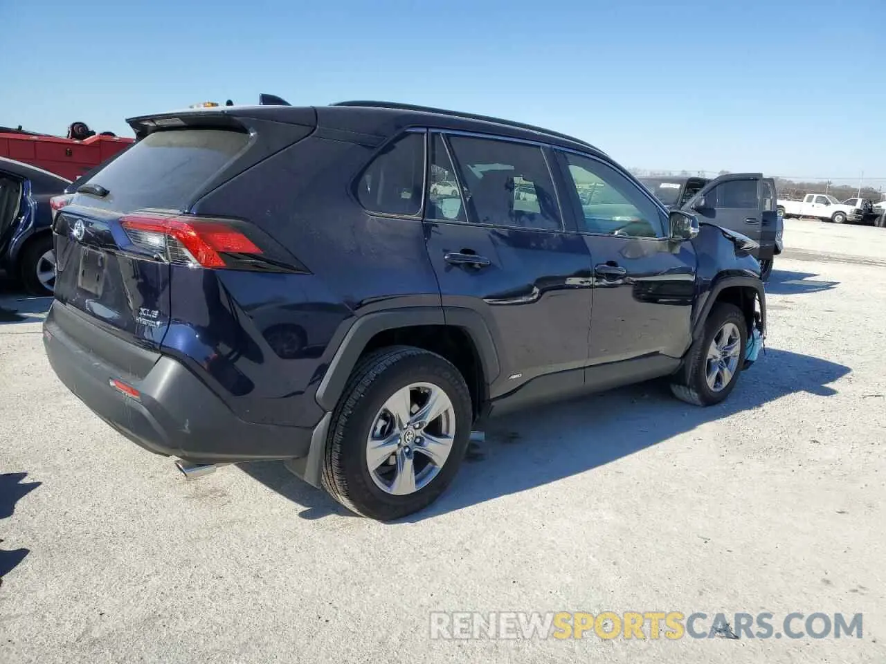 3 Photograph of a damaged car JTMRWRFV9PD575214 TOYOTA RAV4 2023